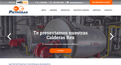 Desktop Screenshot of petrogas.cl